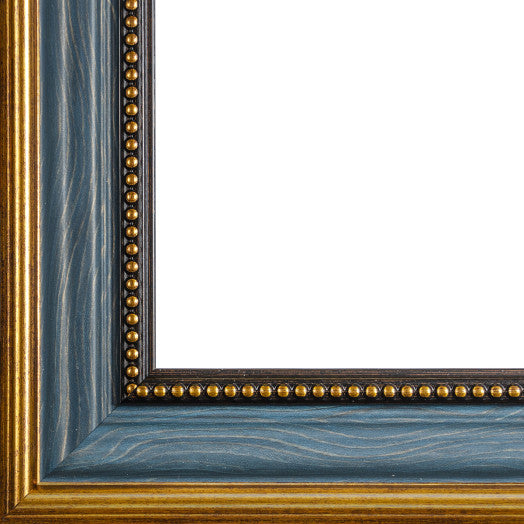Heritage Blue & Gold Ornate Picture Frame