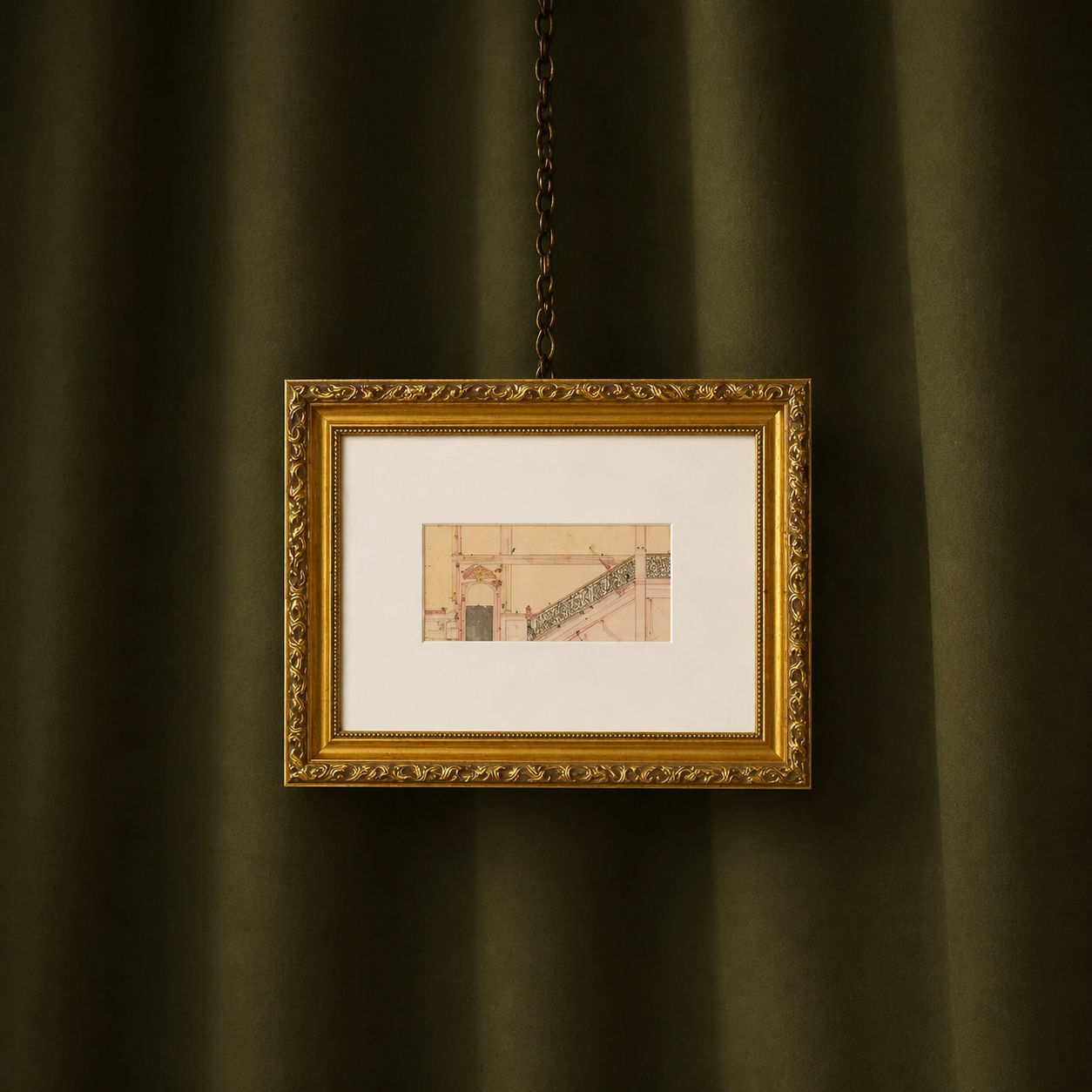 Artisan Gilded Wood Picture Frame - Classic Florentine Gold, 32x22mm Profile