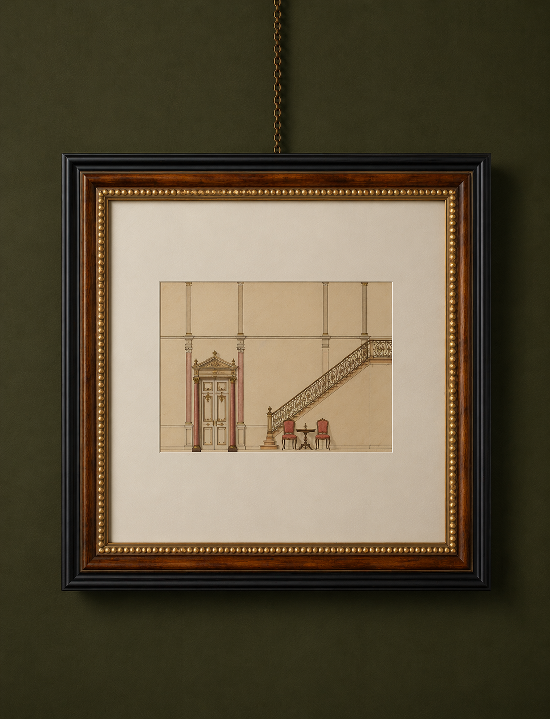 Exquisite Solid Ebony Wood Frames