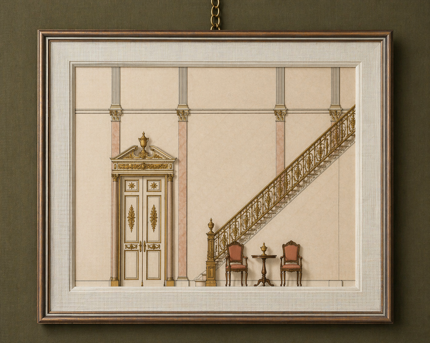 Bespoke Beech Wood Gallery Frames