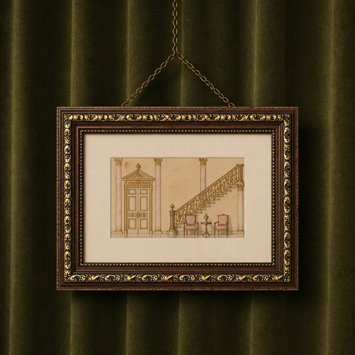 Bespoke Wenge Oak Gallery Frames