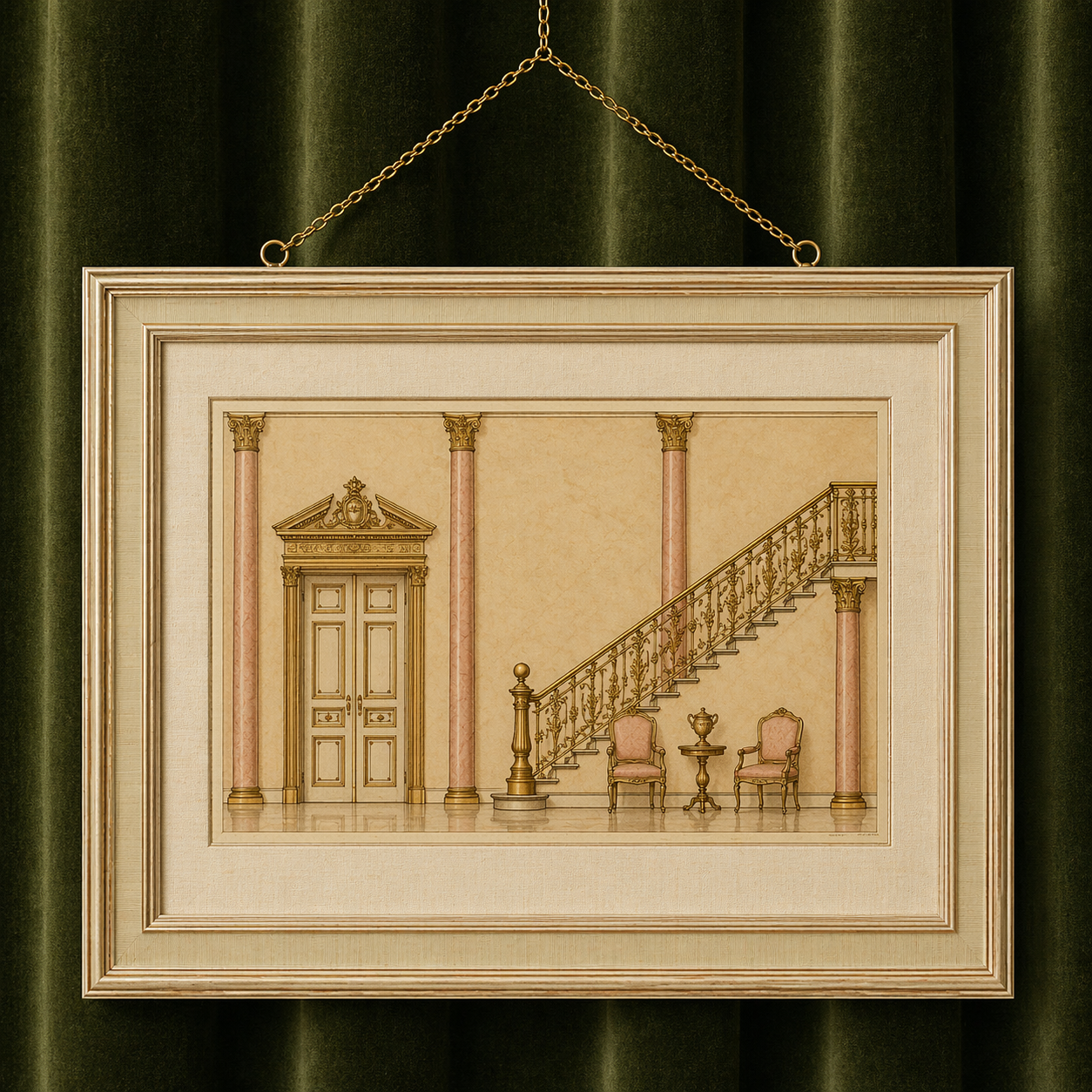 Bespoke Spruce Wood Frames – Pamela Gold Ornate Collection