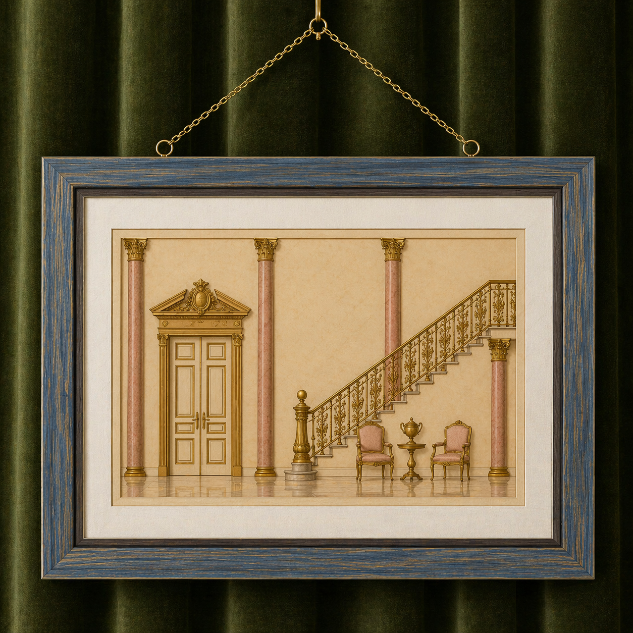 Bespoke Rosewood Wood Gallery Frames