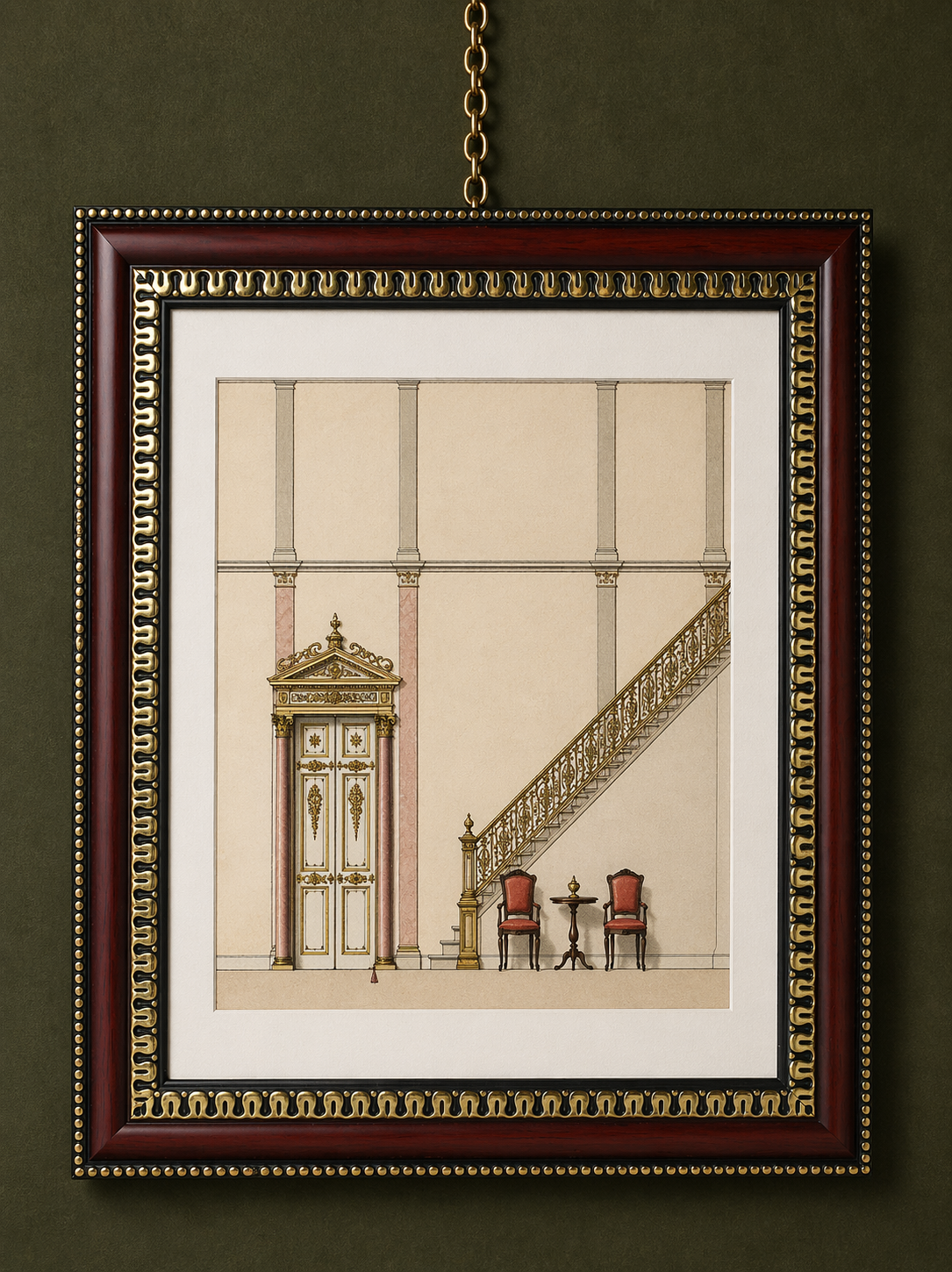 Bespoke Jarrah Wood Gallery Frames
