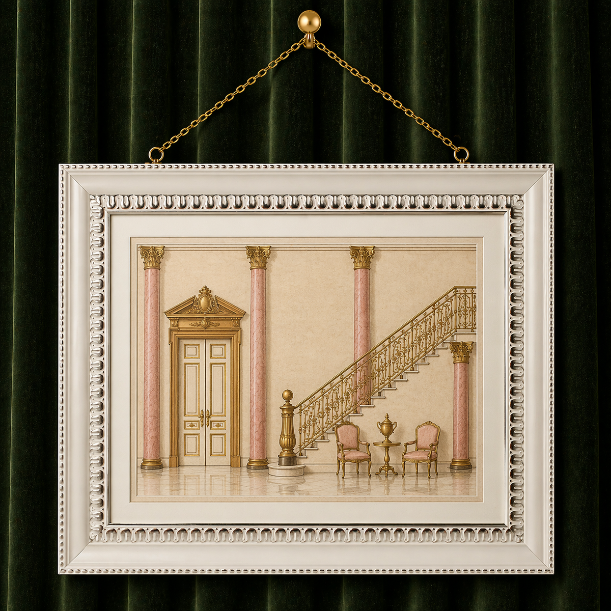 Bespoke White Oak Wood Frames – Glenna Slim Modern Collection